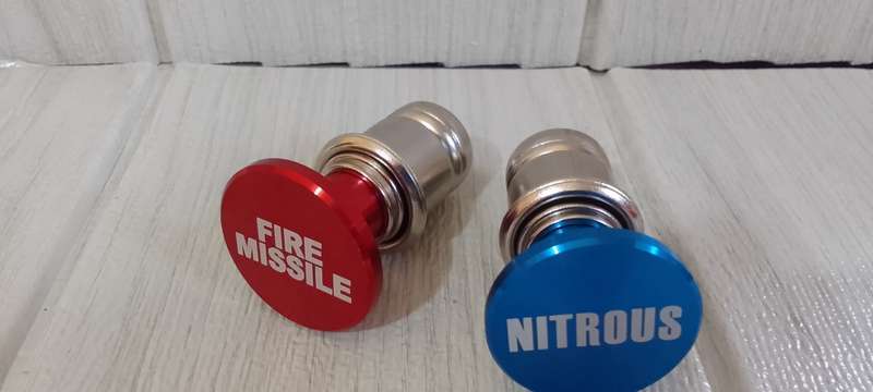 KABOOOM! fire missile and nitrous car cigarette lighters